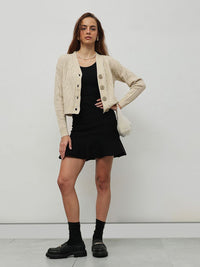 STREET 9 Women Cable Knit Cardigan