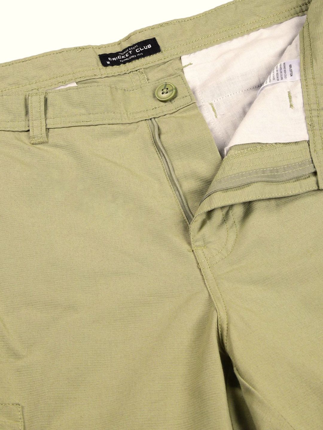 Thomas Scott Men Smart Easy Wash Cargo Trousers