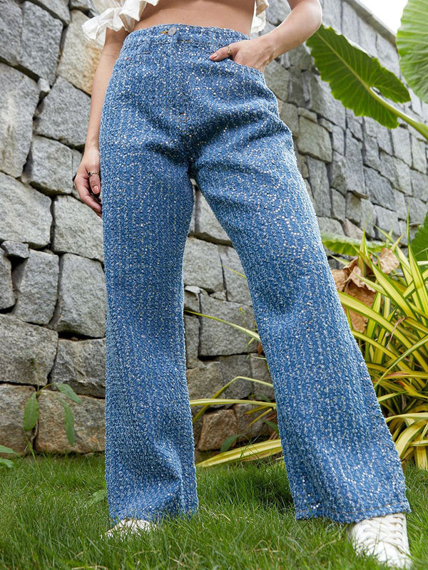 Campus Sutra Women Comfort Relaxed Fit Mid-Rise Stretchable Jeans