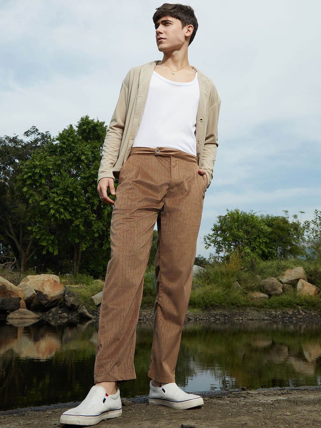 Campus Sutra Men Comfort Trousers