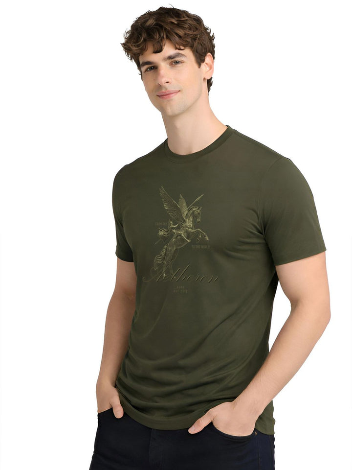 ADRO Men Printed T-shirt