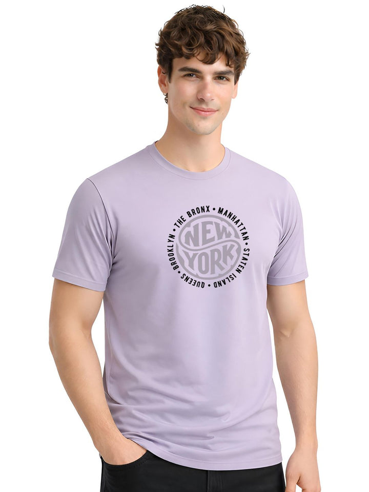 ADRO Men Typography Printed T-shirt