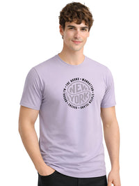 ADRO Men Typography Printed T-shirt