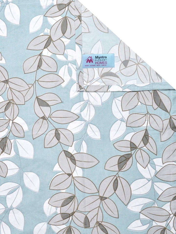 Myntra Elegant Homes Bunga-bunga Berbilang Warna 300 TC Cadar King dengan 2 Sarung Bantal
