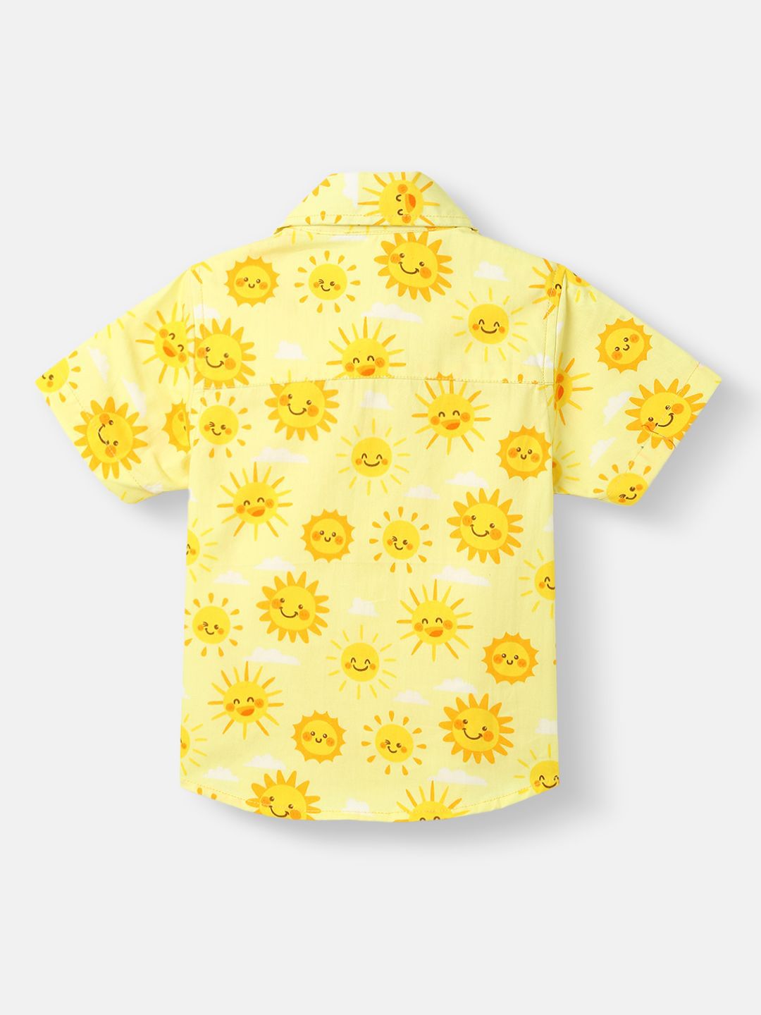 Nauti Nati Boys Printed Shirt with Shorts