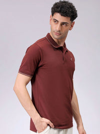The Indian Garage Co Men Polo Collar Pockets T-shirt