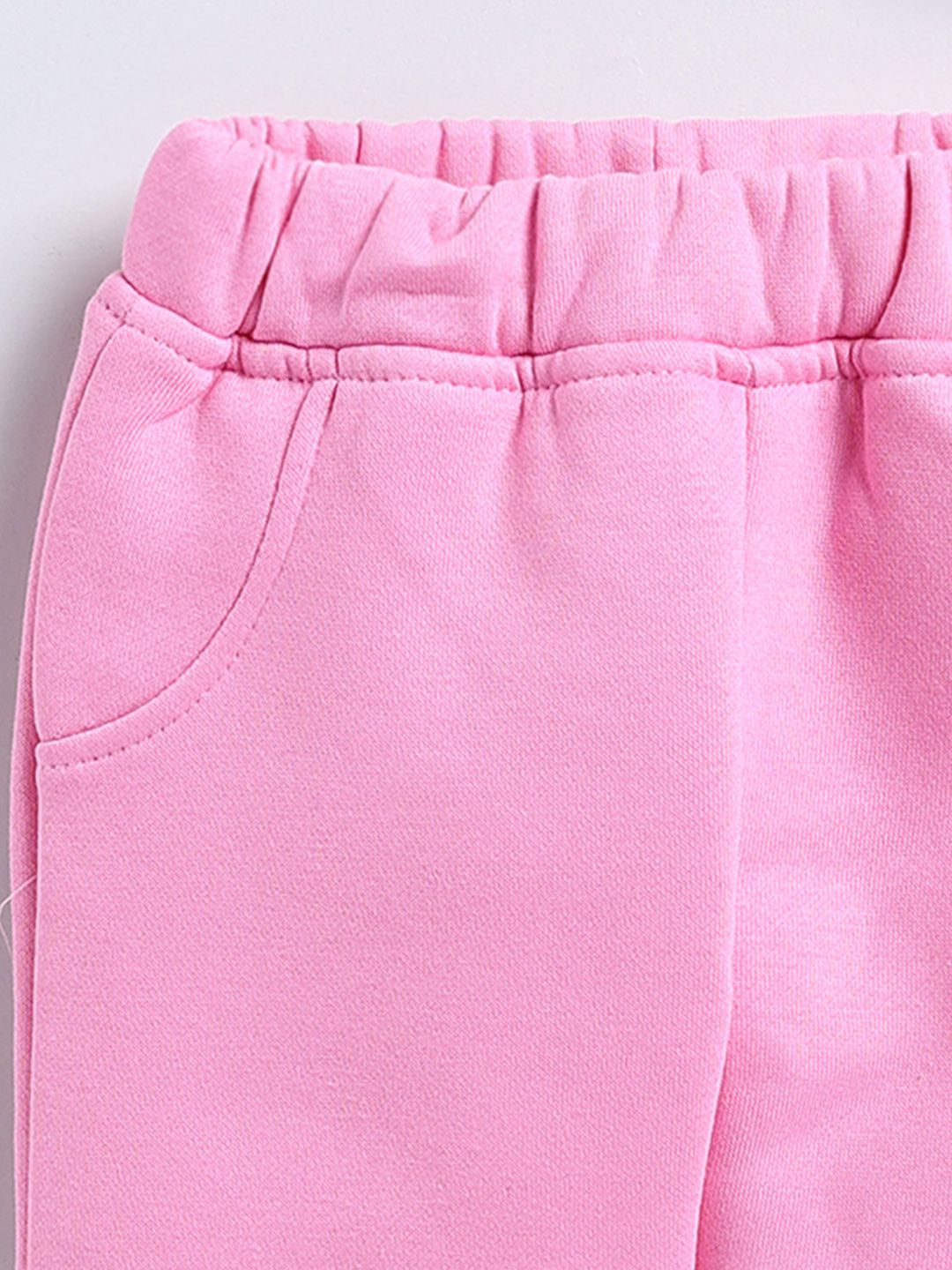 Moms Love Infant Girls Pure Cotton Sweatshirt With Joggers
