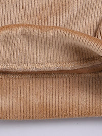 Moms Love Infant Boys Ribbed Velvet-Finish Pure Cotton Sweatshirt With Joggers