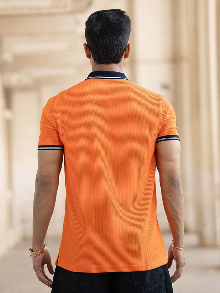 Powerlook Men Polo Collar T-shirt