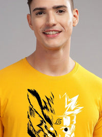 ADRO Men Sports Printed Applique T-shirt