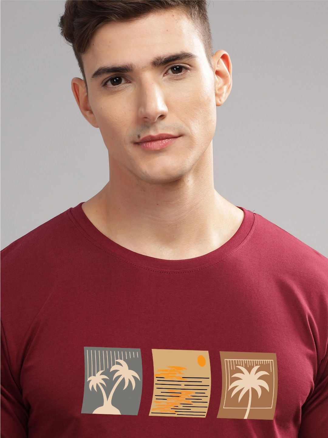 ADRO Men Printed T-shirt
