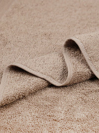 MYTRIDENT Brown Cotton 500 GSM Bath Towel