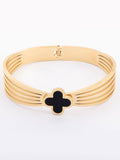 VOGUE PANASH Wanita Brass Gold-plated Bangle-Style Bracelet