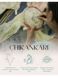 House of Chikankari Women Ethnic Motifs Embroidered Chikankari Kurta