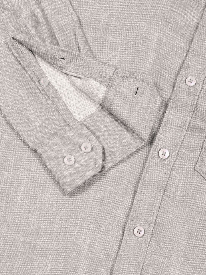 Thomas Scott Men Classic Slim Fit Opaque Casual Shirt