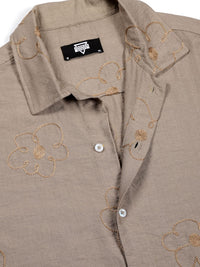 Thomas Scott Men Embroidered Regular Fit Casual Shirt