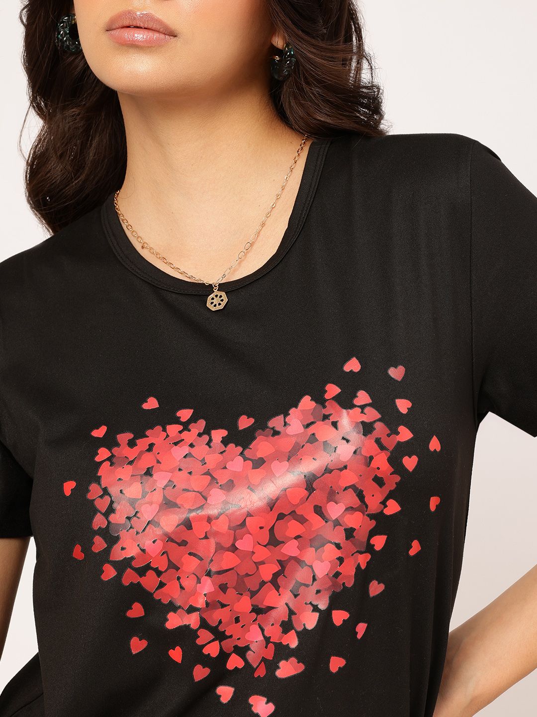 DressBerry Flirty Revelations Printed T-shirt