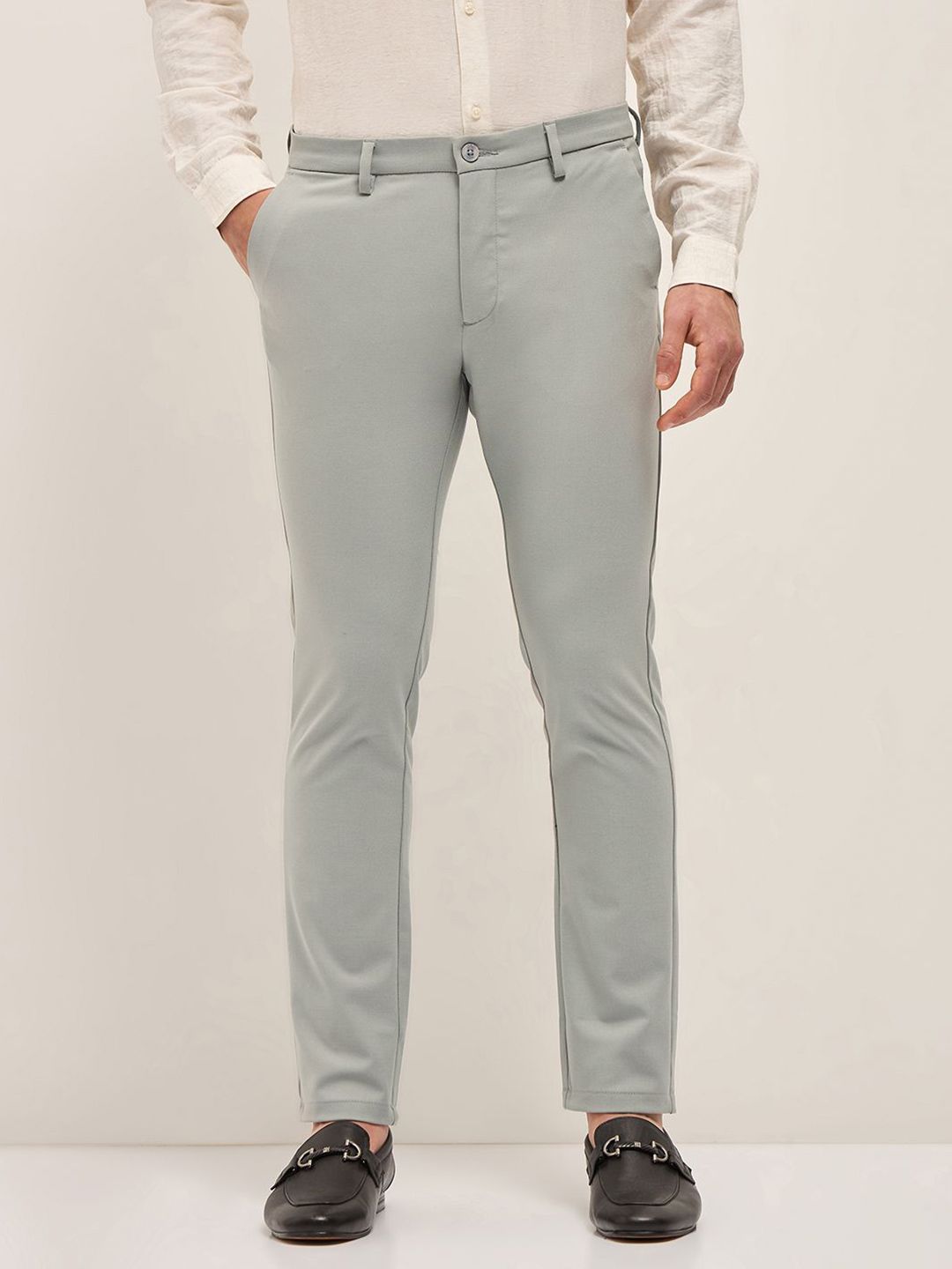 THE BEAR HOUSE Men Slim Fit Trousers