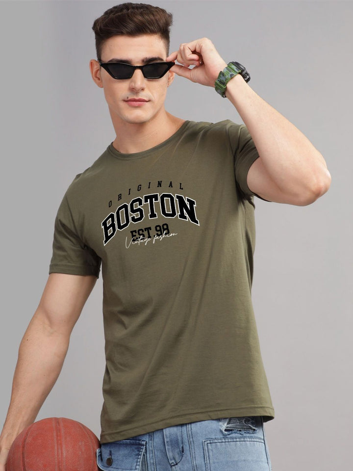 ADRO Men Printed T-shirt