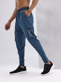 HRX by Hrithik Roshan Men Brand Logo Printed Rapid-Dry Training Track Pants