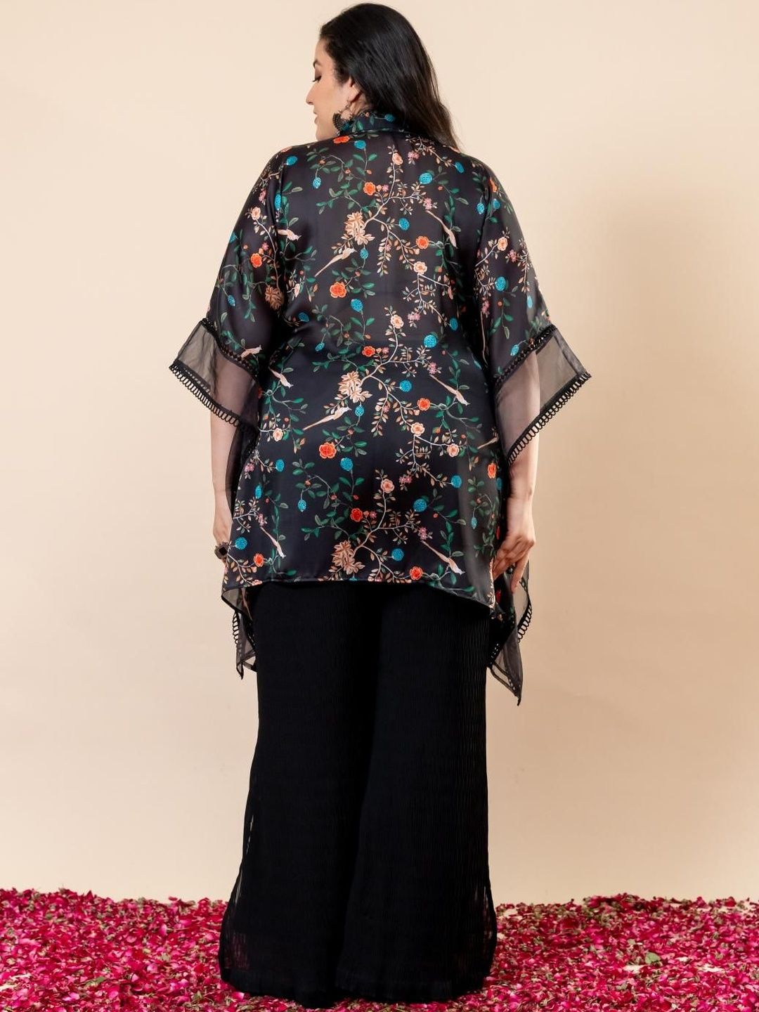 Mamicha Gulistan Printed Kaftan & Trousers Co-Ords Set