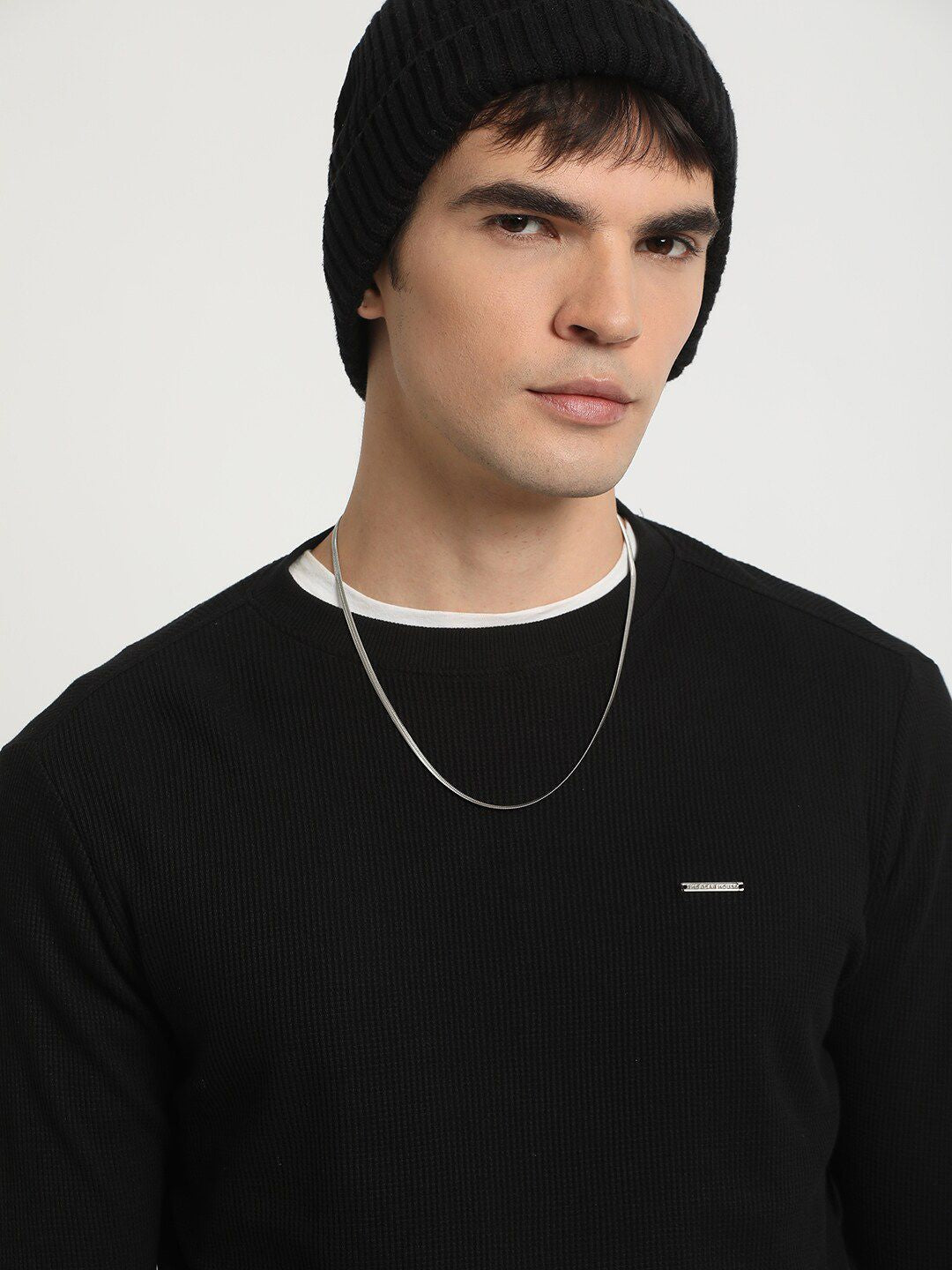 THE BEAR HOUSE Cotton Slim Fit T-shirt