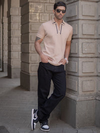 Powerlook Men Polo Collar T-shirt