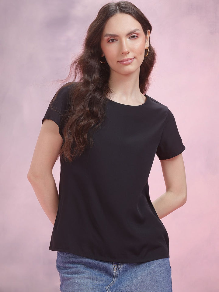DressBerry Round Neck Top