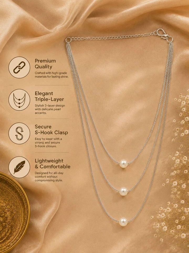 VOGUE PANASH Kalung Berlapis Perak Tembaga
