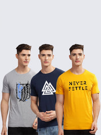 ADRO Men Printed T-shirt