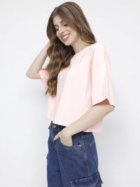 DressBerry Beyond Bland Tropic Escape Boxy T-shirt