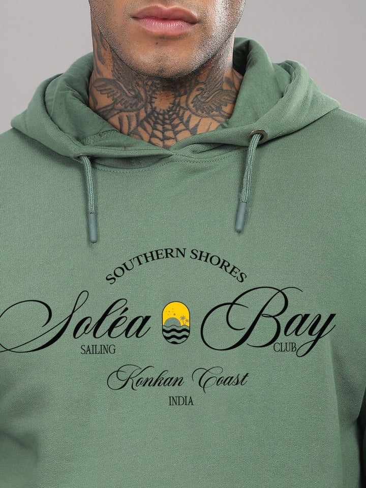 Adro Southern Shores Solea Bay 320 GSM Fleece Printed Graphic Hoodie
