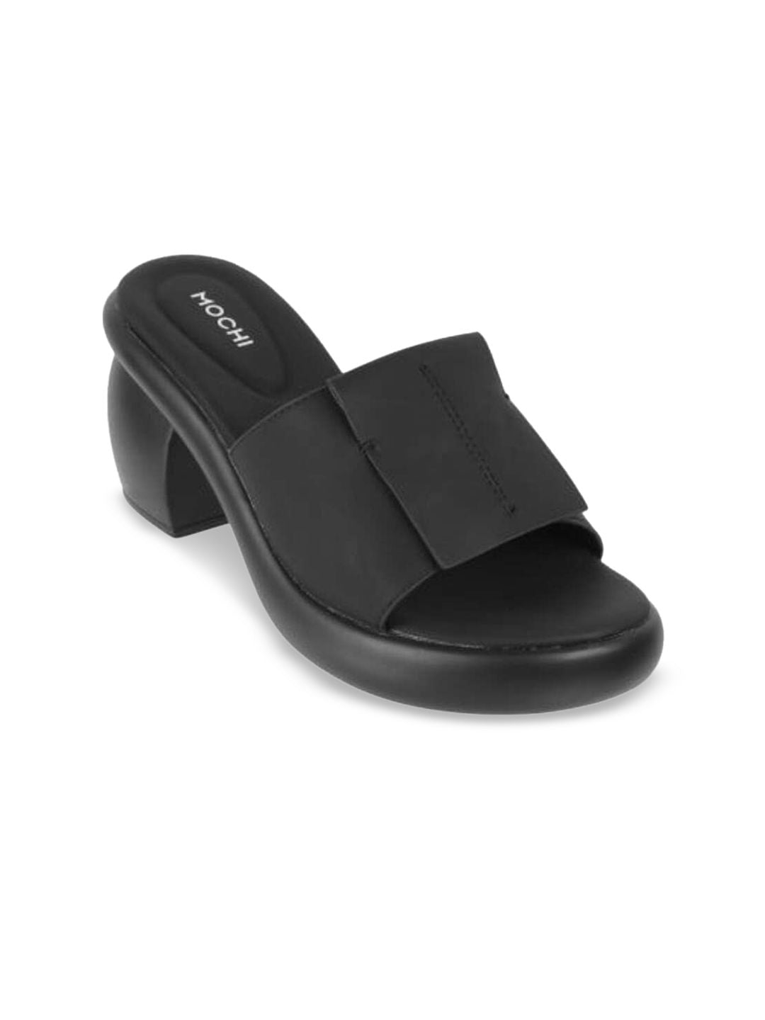 Mochi Textured Block Sandals
