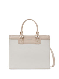Lino Perros Structured Satchel with Applique