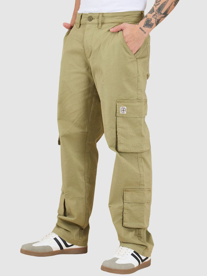 Being Human Men Relaxed Loose Fit Cargos Trousers