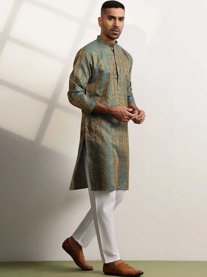 Anouk Men Ethnic Motifs Regular Kurta with Pyjamas
