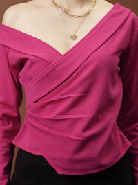 Athena Asymmetrical Neck Top