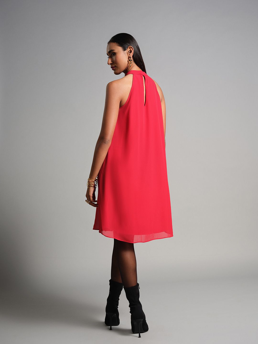 AND Floral A-Line Dress