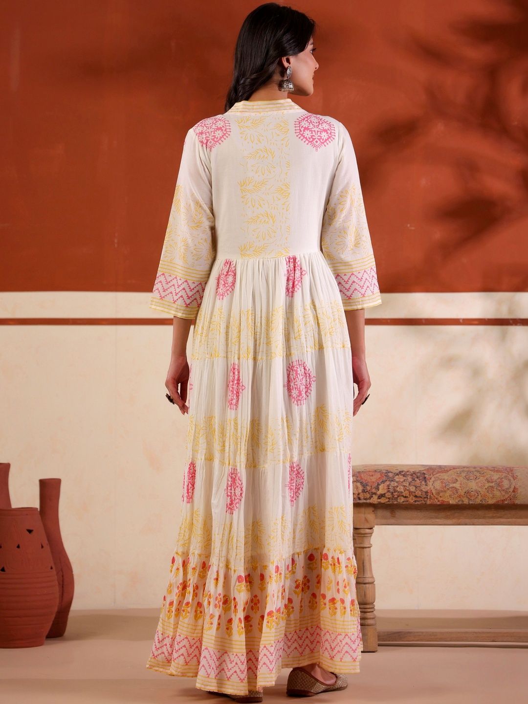 Mamicha Floral Print Maxi Dress