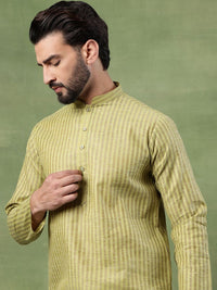 SOJANYA Men Striped Kurta