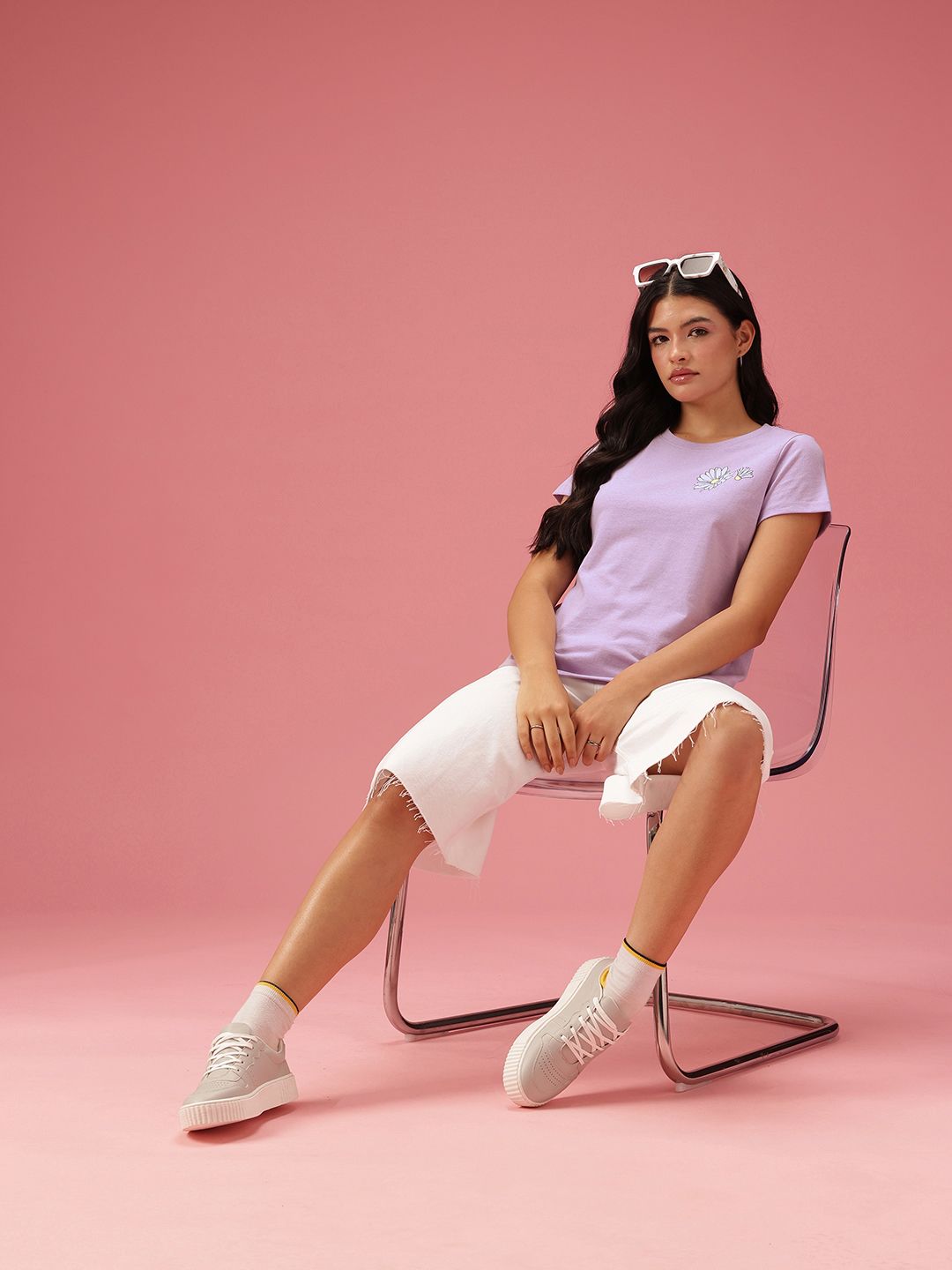 DressBerry Graphic Printed Casual T-shirt