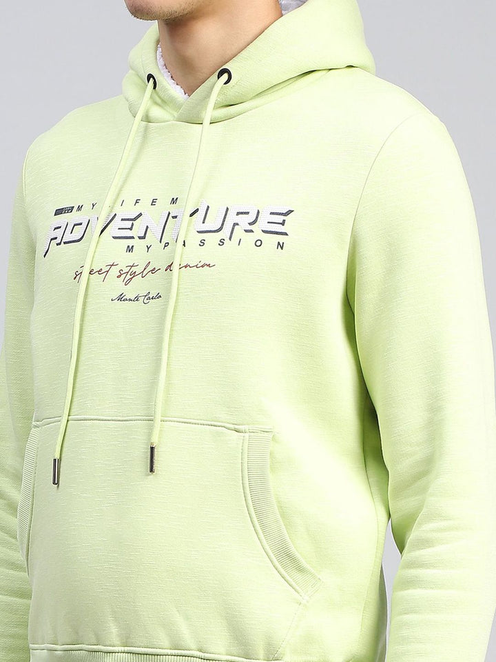 Monte Carlo Men Printed Solid Sweatshirt