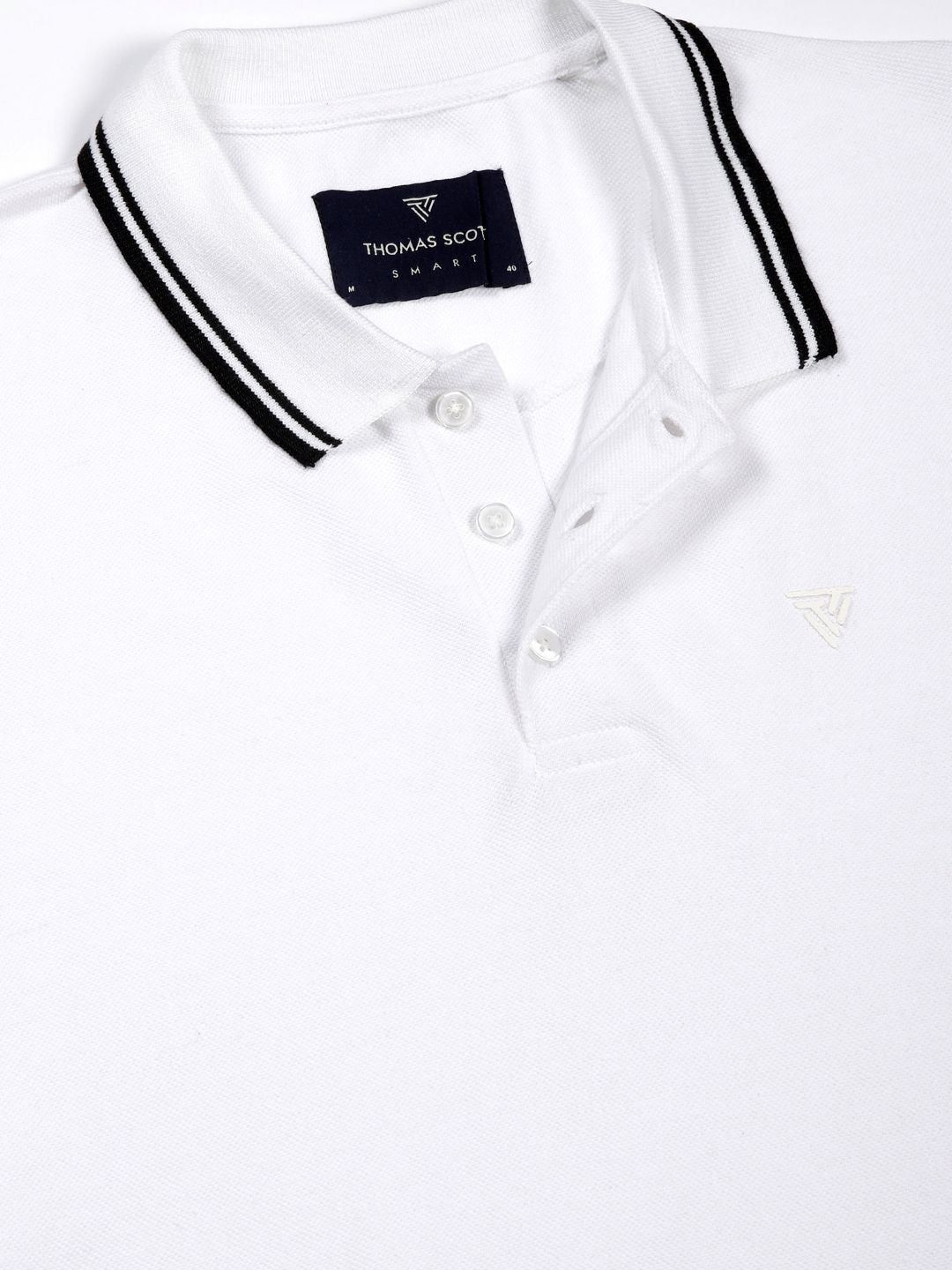 Thomas Scott Men Polo Collar T-shirt
