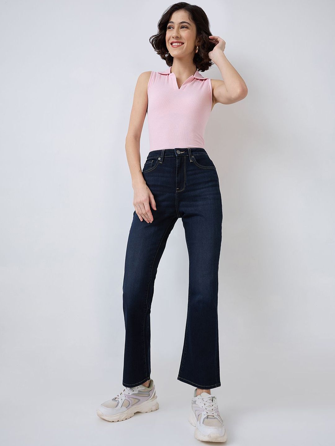 SPYKAR Women High-Rise  Boot Cut Jeans
