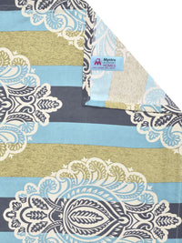 Myntra Elegant Homes Multicoloured Floral 300 TC Bedsheet with 2 Pillow Covers