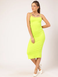 DressBerry Vibrant Vibes Bodycon Midi Dress