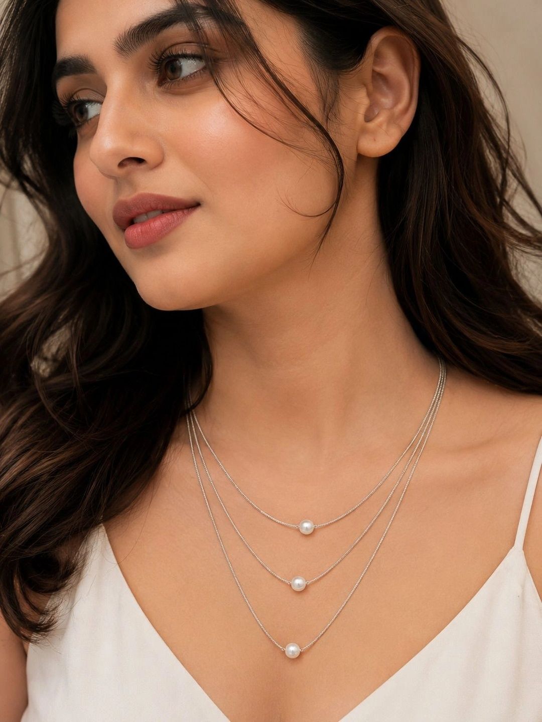 VOGUE PANASH Kalung Berlapis Perak Tembaga