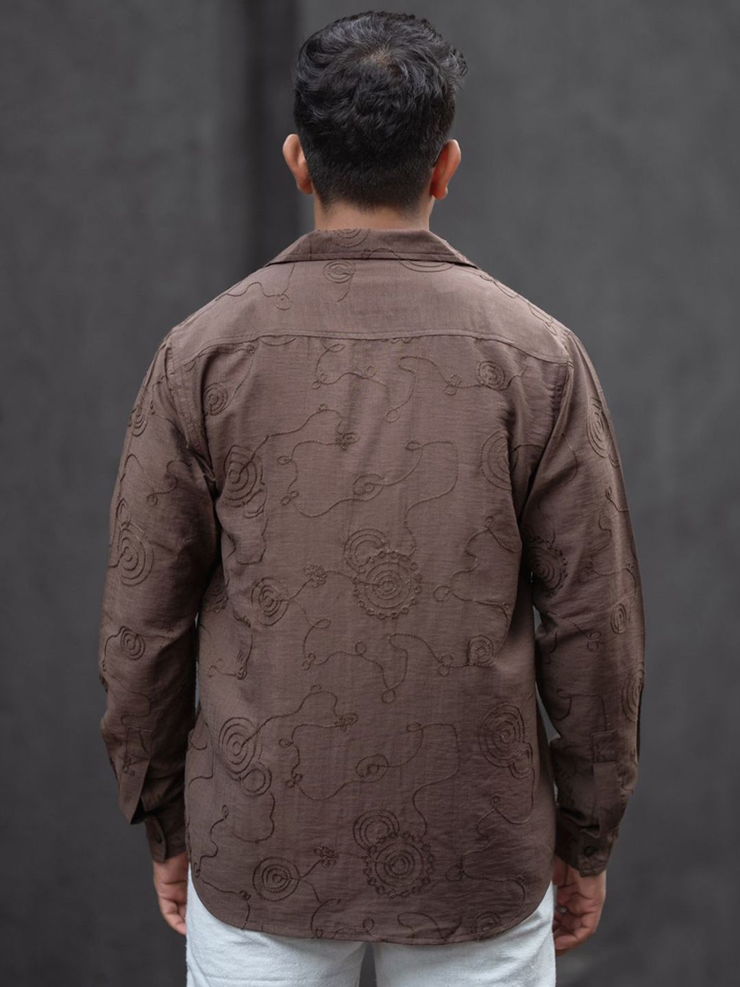 Powerlook Men Opaque Printed Casual Shirt