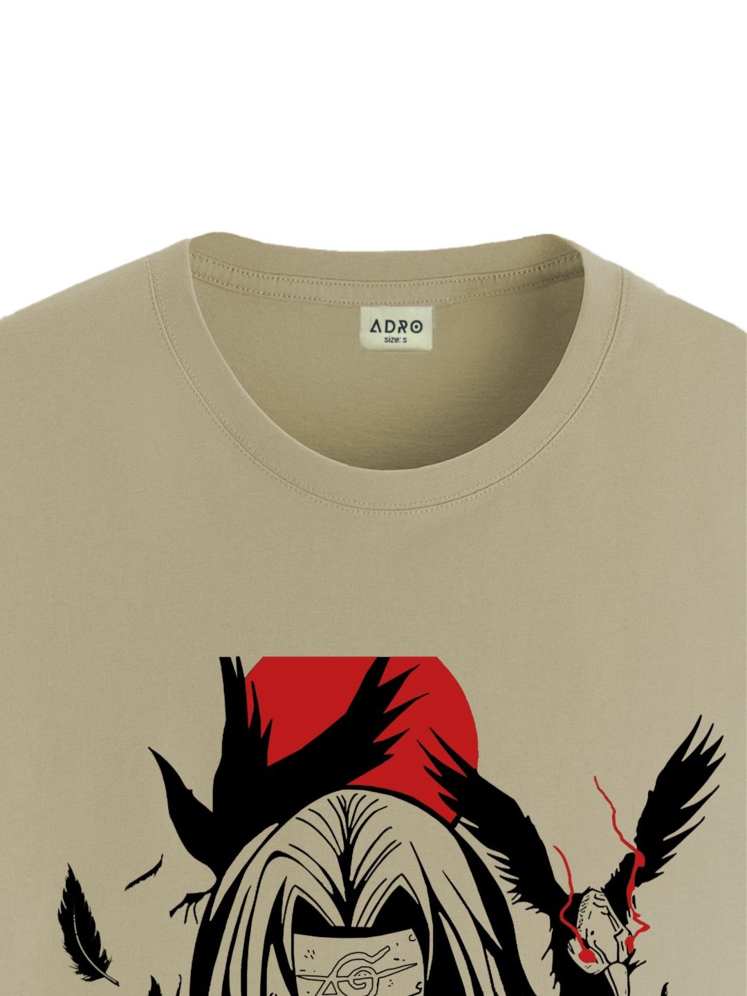 ADRO Men Typography Printed Applique T-shirt