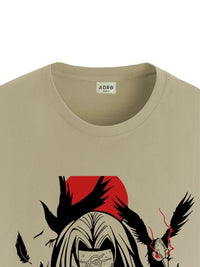 ADRO Men Typography Printed Applique T-shirt
